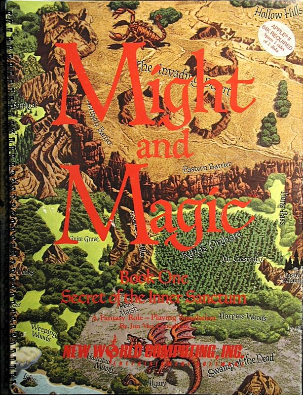 Might and Magic box art for Famicom
